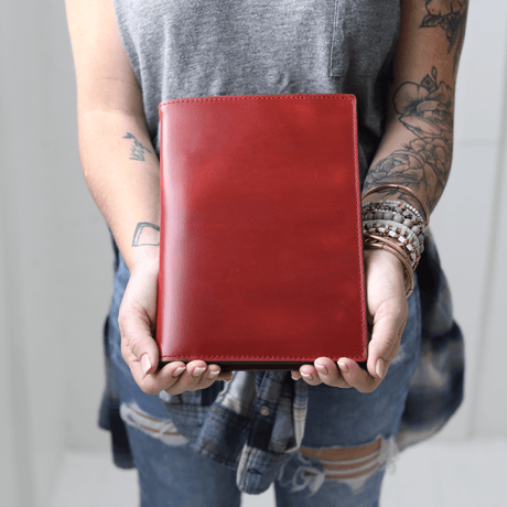 Leather Steno Pad by Lifetime Leather Co