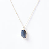 Labradorite Raw Crystal Necklace by Tiny Rituals