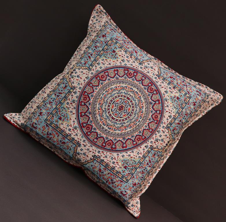 Mimosa Chenille Decorative Turkish Pillow by Bareens Designer Rugs