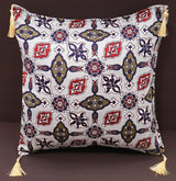 Amelia Mangolia Chenille Turkish Decorative Pillow by Bareens Designer Rugs