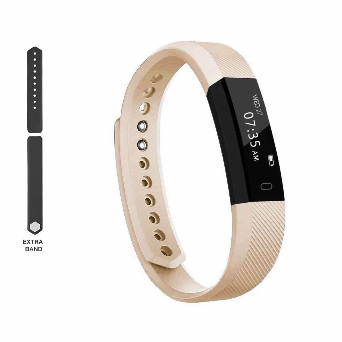 SmartFit Slim Activity Tracker And Monitor Smart Watch With FREE Extra Band by VistaShops