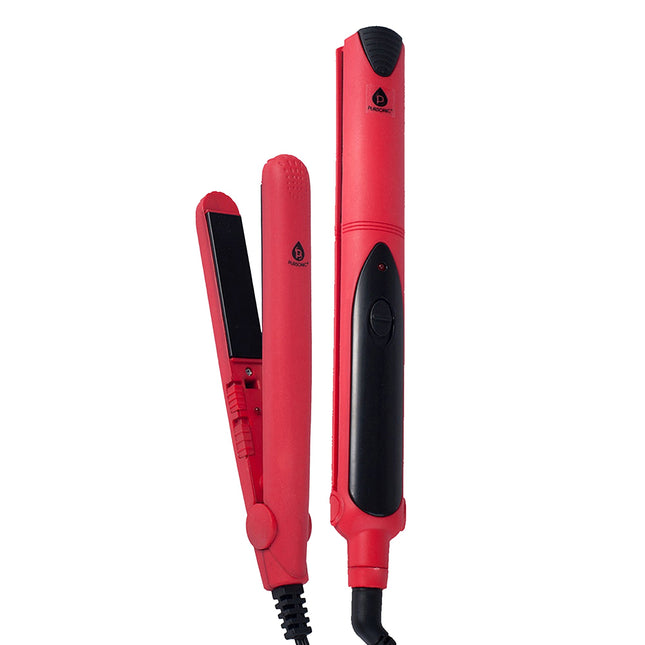 Professional Salon Quality Flat Iron Hair Straightener With A Free Travel Straightener by Pursonic