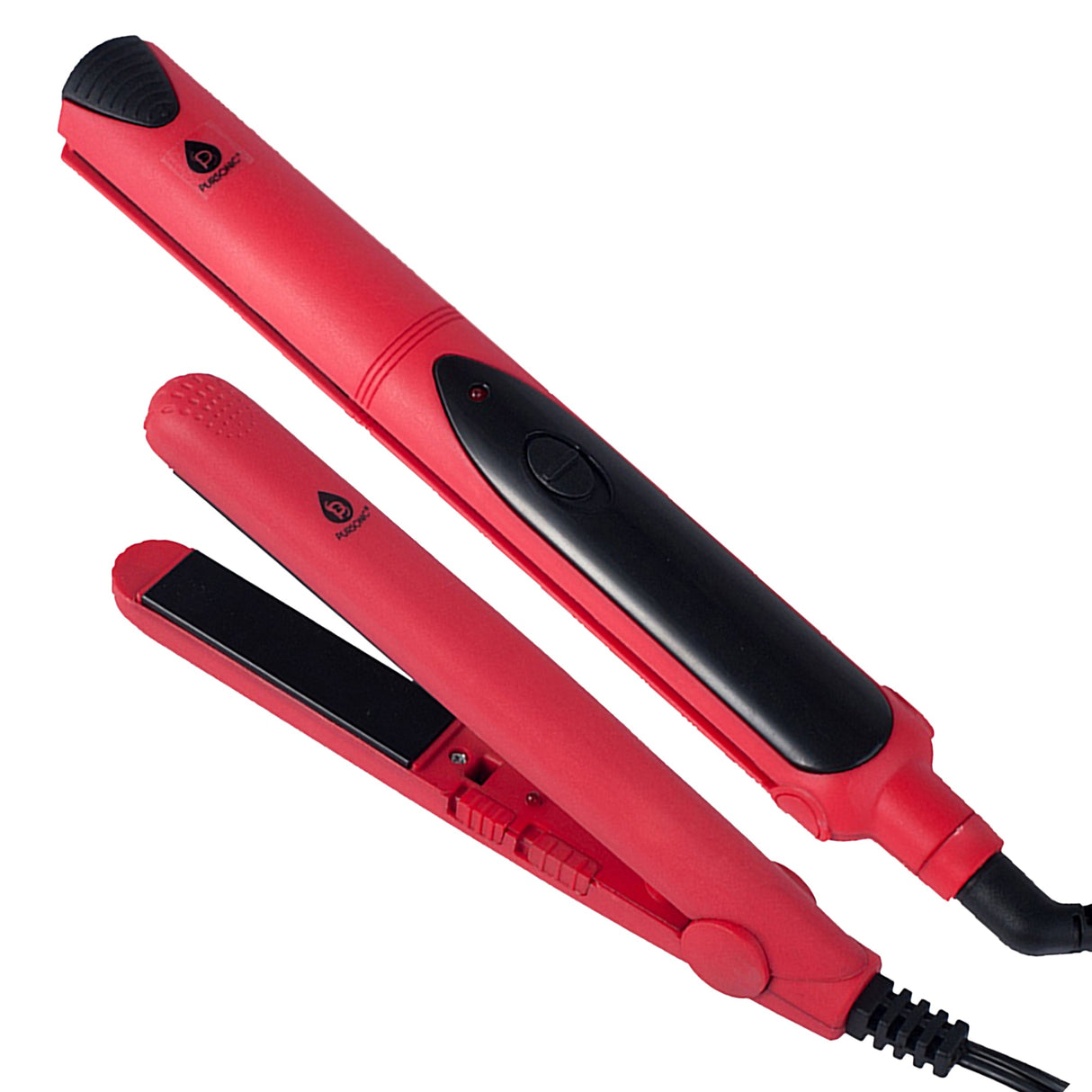 Professional Salon Quality Flat Iron Hair Straightener With A Free Travel Straightener by Pursonic