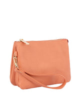 Tripe comparament convertible clutch crossbody wristlet by hfstylish