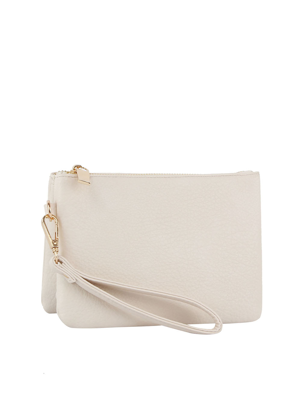 Tripe comparament convertible clutch crossbody wristlet by hfstylish