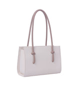 Contrast handle structured mini bag by hfstylish