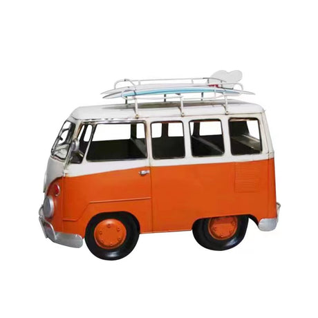 Oversized Vintage VW Bus Metal Model by Peterson Housewares & Artwares