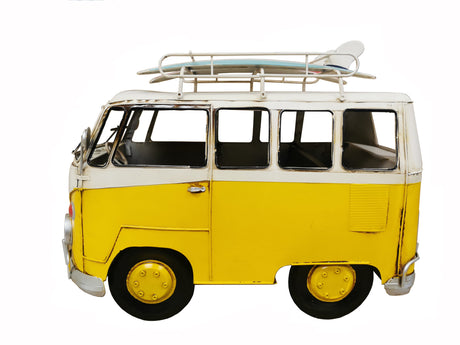 Oversized Vintage VW Bus Metal Model by Peterson Housewares & Artwares