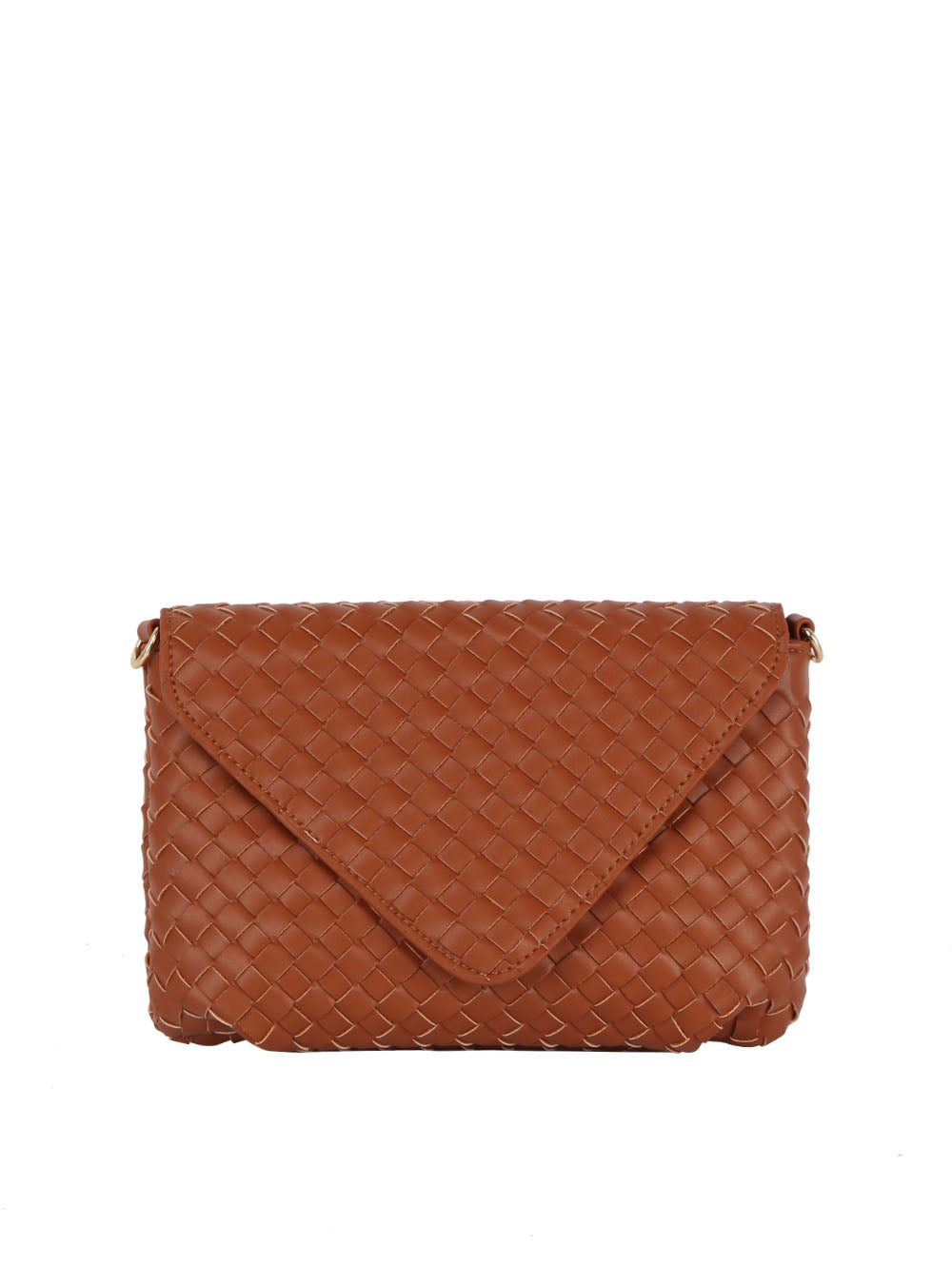 Woven Front flap tripe comparament convertible clutch crossbody wristlet by hfstylish