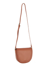 Whipstitching detail flap over crossbody by hfstylish