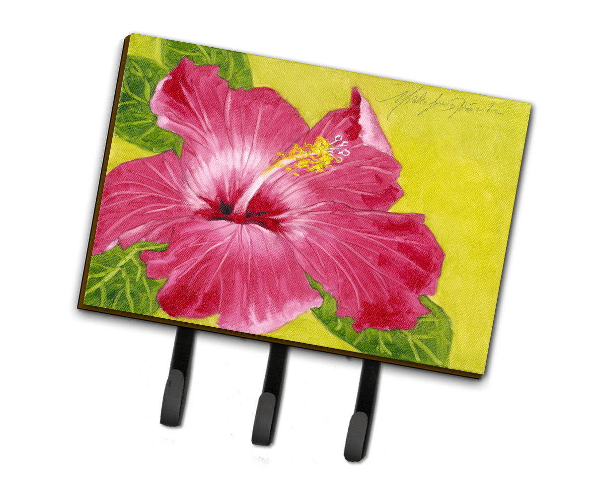 Hot Pink Hibiscus by Malenda Trick Leash or Key Holder TMTR0317TH68 by Caroline's Treasures