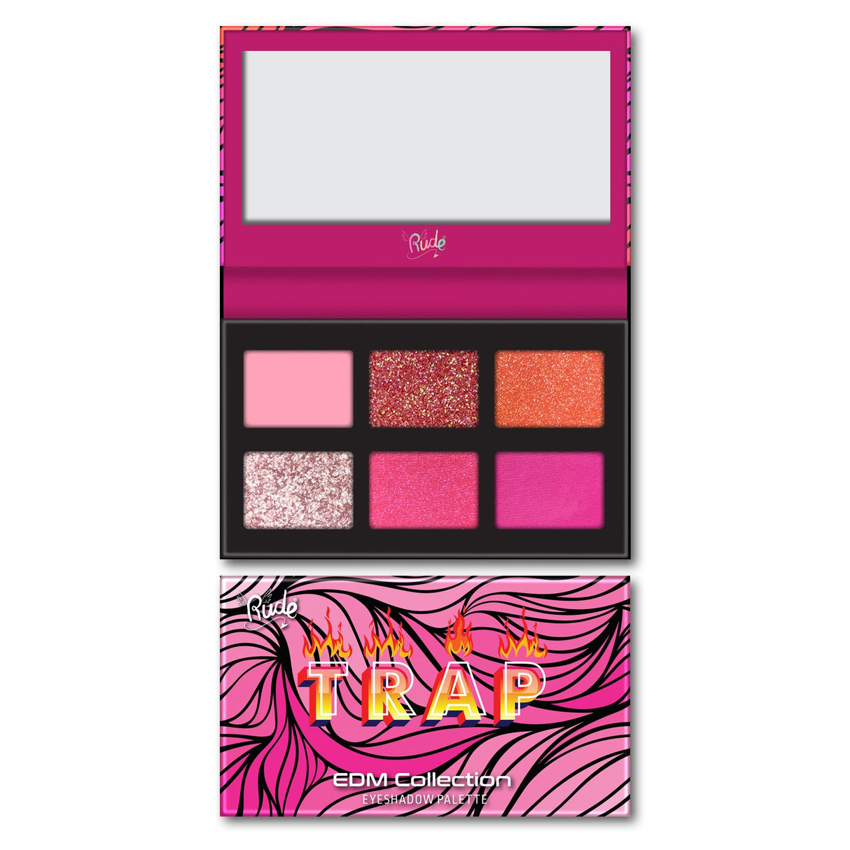 RUDE EDM Collection Eyeshadow Palette - Trap