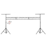 Light Truss Stand System by GRIFFIN - I-Beam Trussing Set & DJ Booth Platform Kit - Hanging Mount by GeekStands.com