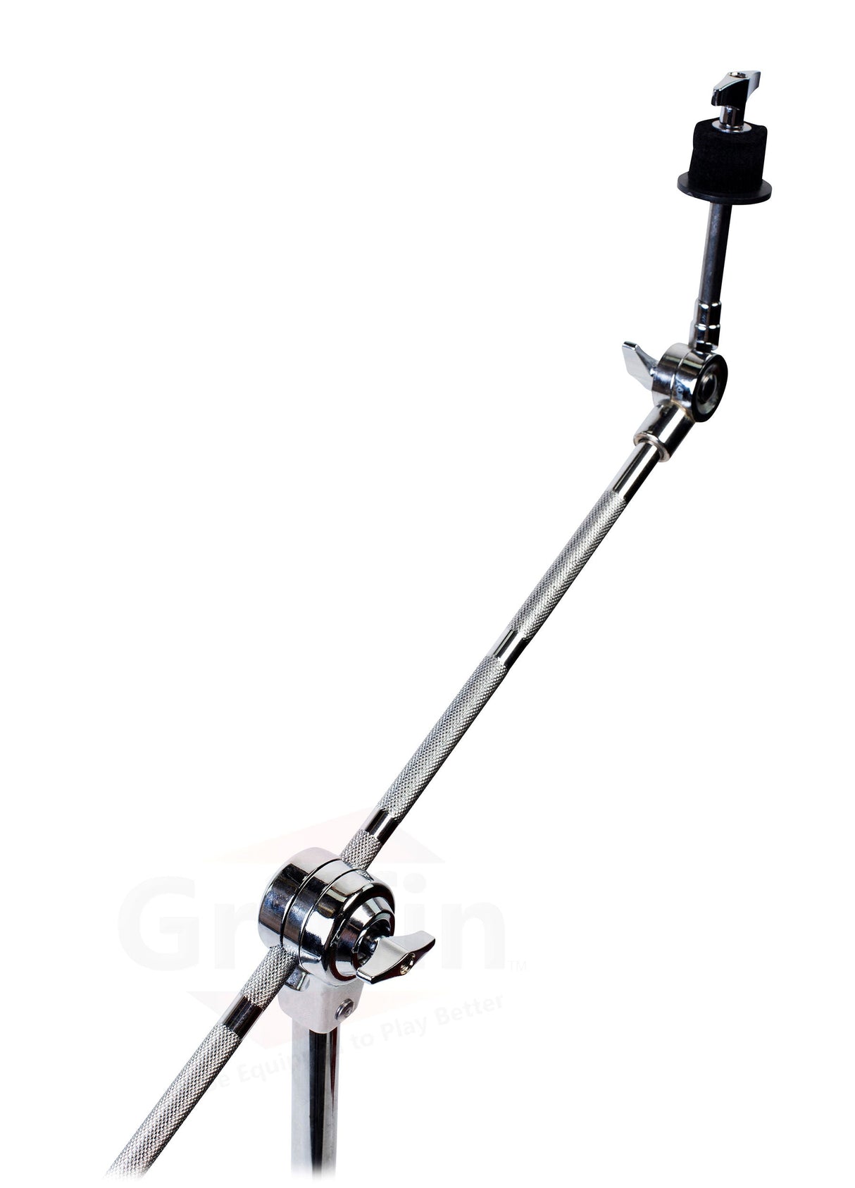 GRIFFIN Cymbal Boom Stand - Double Braced Drum Percussion Gear Hardware Set - Adjustable Height - Arm Holder With Counterweight Adapter for Mounting by GeekStands.com