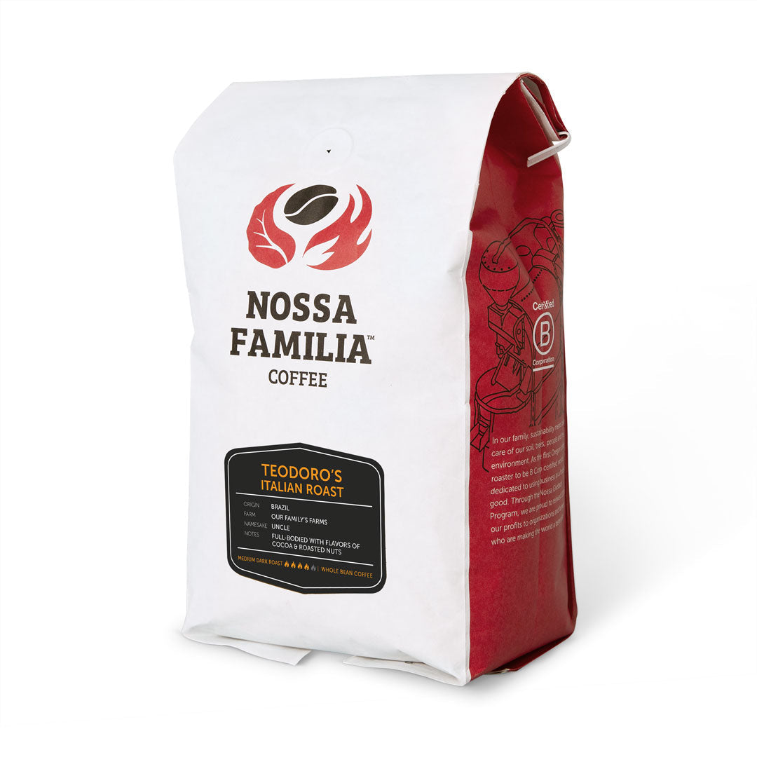 Teodoro's Italian Roast by Nossa Familia Coffee