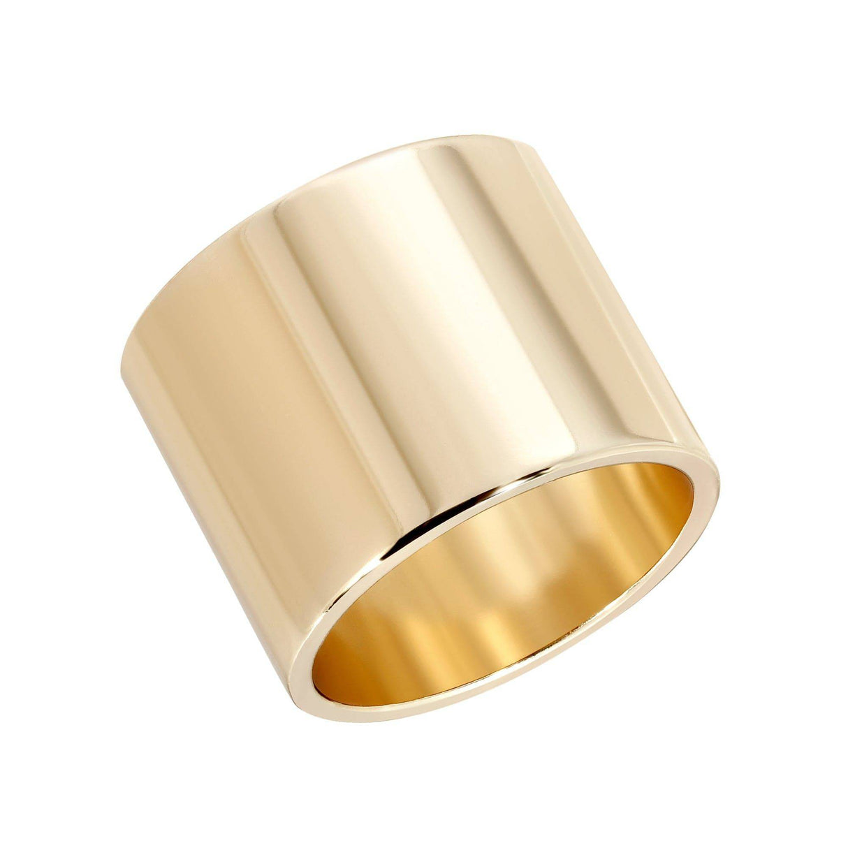 Thick Flat Ring by eklexic jewelry