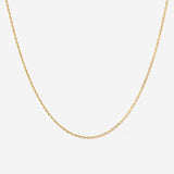 Cable Chain Necklace by Little Sky Stone