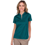 Three Sixty Six Women's 1/2 Zip Short Sleeve Polo by PROOZY