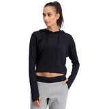 Three Sixty Six Women's Hoodie Crop Top by PROOZY