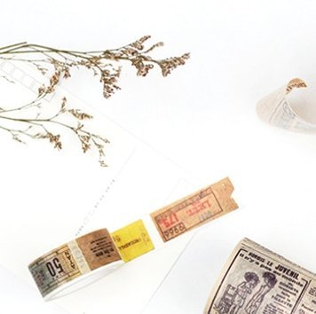 Ticket Stub Washi Tape | Gift Wrapping and Craft Tape by The Bullish Store