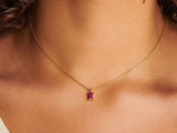 Birthstone Necklace - July by Little Sky Stone