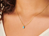 Turquoise Necklace Charm by Little Sky Stone