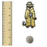 Trench Coat Cats Patch by Kolorspun