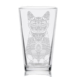 MYSTIC ANIMAL Pint Glasses by LumEngrave