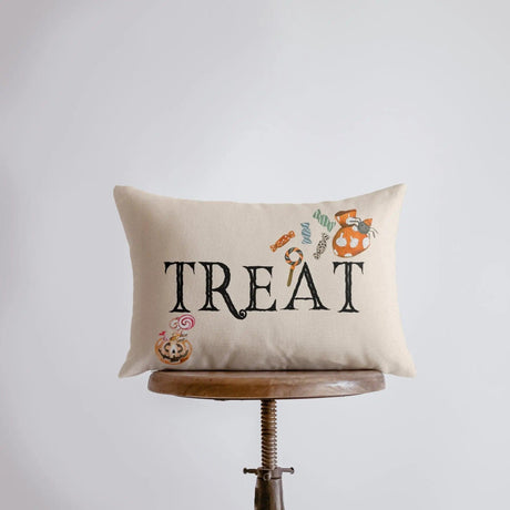 Trick or Treat Pillow Set | Fall Décor | Halloween Pillows | Halloween Décor | Fall Throw Pillows | Cute Throw Pillows by UniikPillows - Vysn