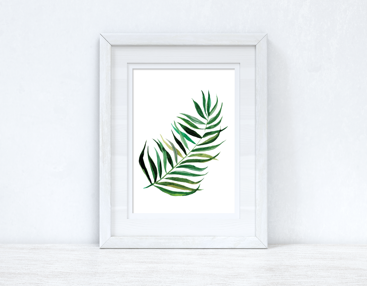 Tropical Summer Leaf Summer Seasonal Wall Home Decor Print by WinsterCreations™ Official Store