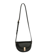 Front flap twist lock crossbody by hfstylish