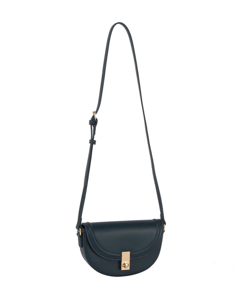 Front flap twist lock crossbody by hfstylish