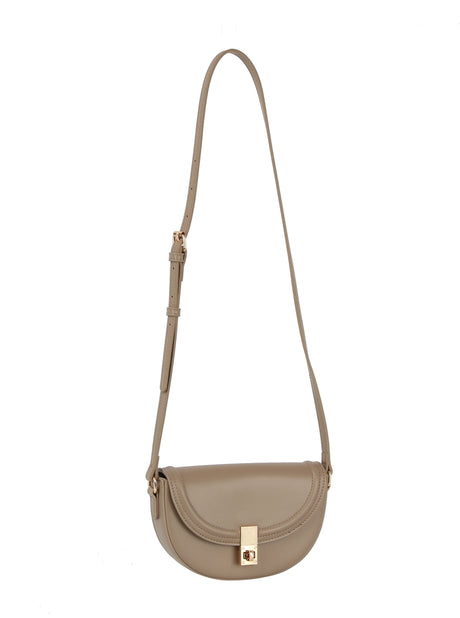 Front flap twist lock crossbody by hfstylish