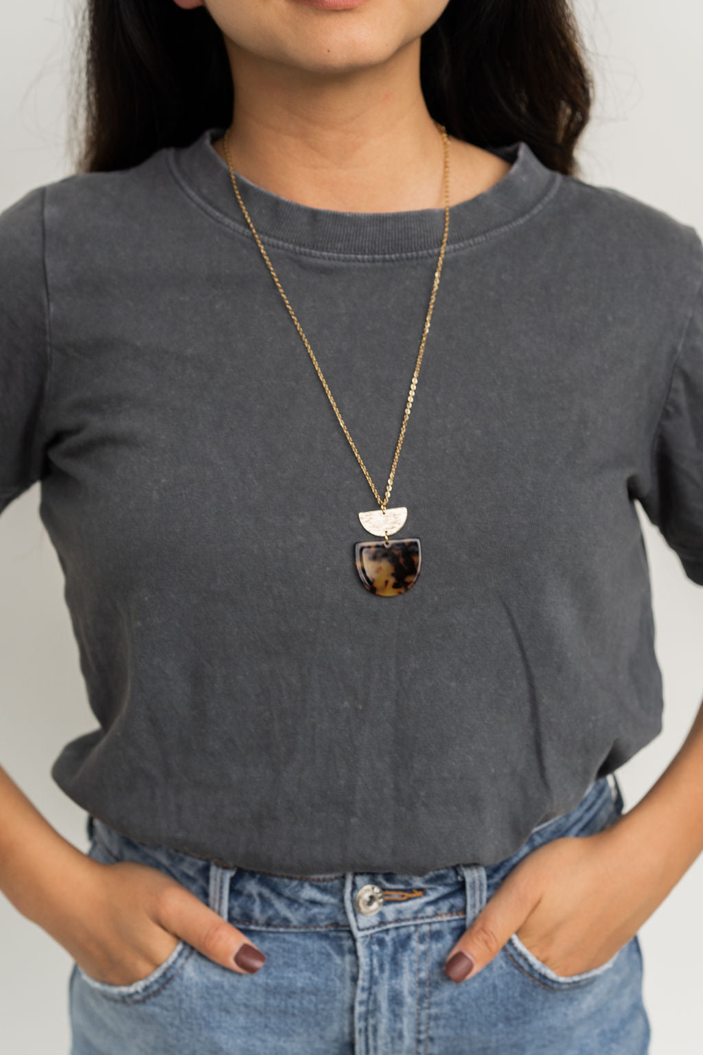 Harper Necklace - Pumpkin Spice by Spiffy & Splendid