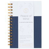 Peace of Mind: A Journal to Calm Anxiety (Navy) by Promptly Journals