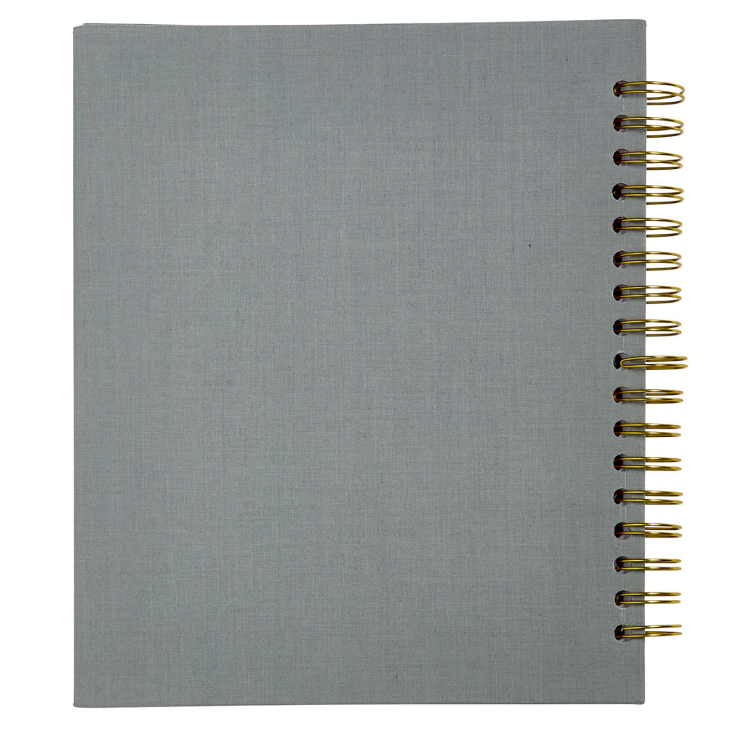 Our Family Recipes: A Meals and Memories Keepsake (Grey) by Promptly Journals