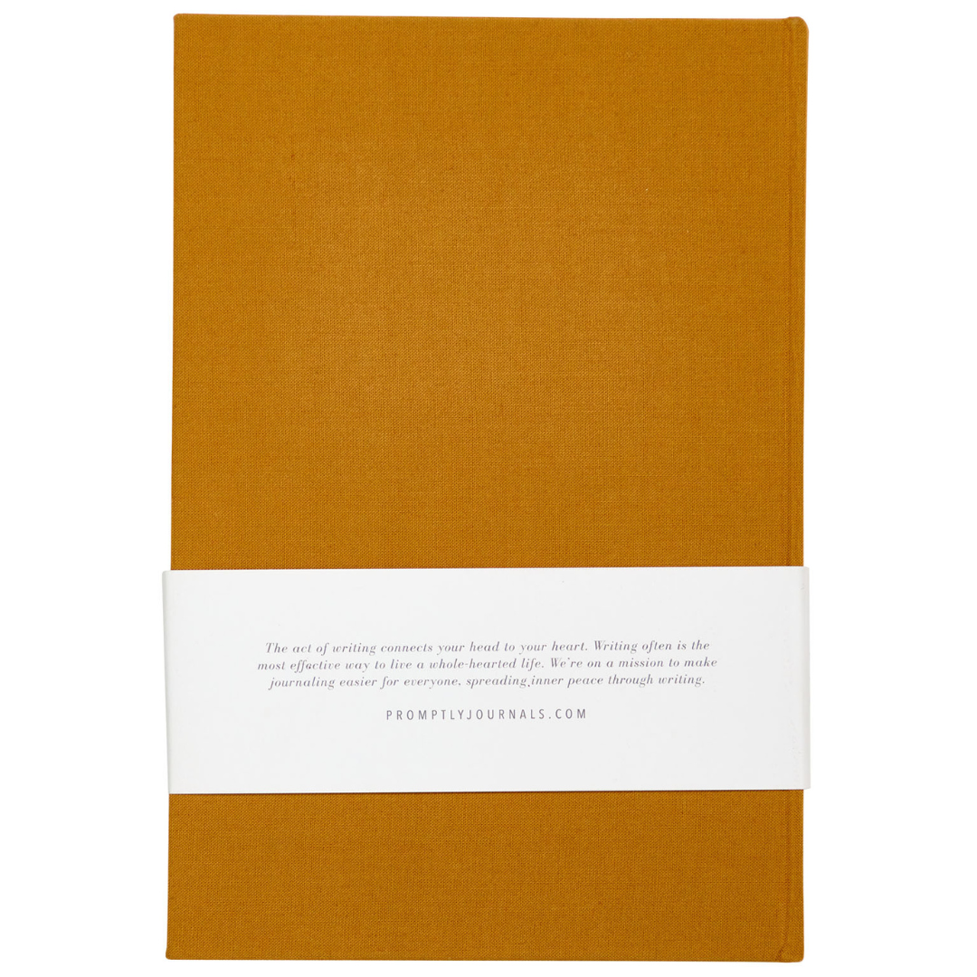 Think: My Blank Journal (Amber) by Promptly Journals