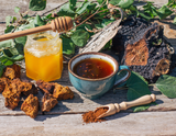 Sustainably Wild Harvested Chaga Mushroom Tea by Black Magic Alchemy