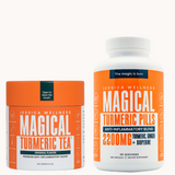 Magical Turmeric Tea + Pills by Jessica Wellness Shop