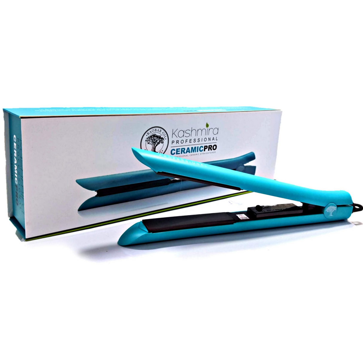 Ceramic Pro 1" Infrared & Ionic Technology Flat Iron - Turquoise