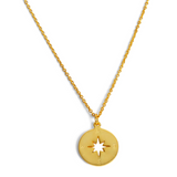 Compass Classic Gold Pendant Necklace by ETHICGOODS