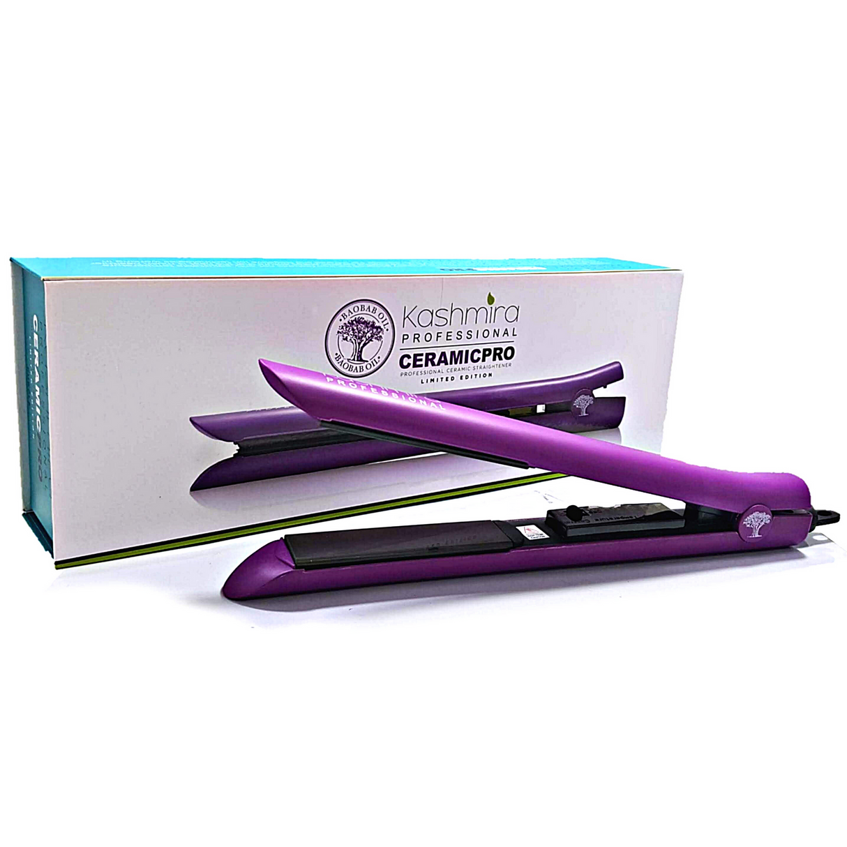 Ceramic Pro 1" Infrared & Ionic Technology Flat Iron - Purple