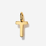 Uppercase Initial Charm - Gold by Little Sky Stone