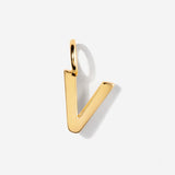 Uppercase Initial Charm - Gold by Little Sky Stone