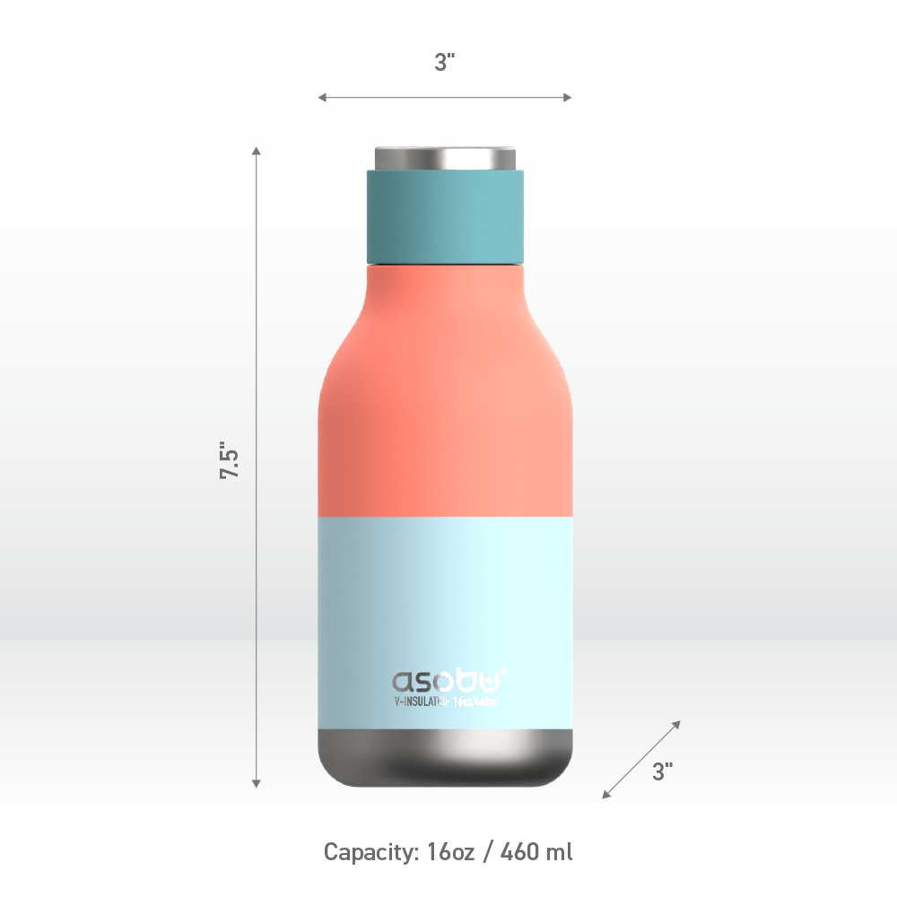 Pastel Teal Urban Bottle by ASOBU®