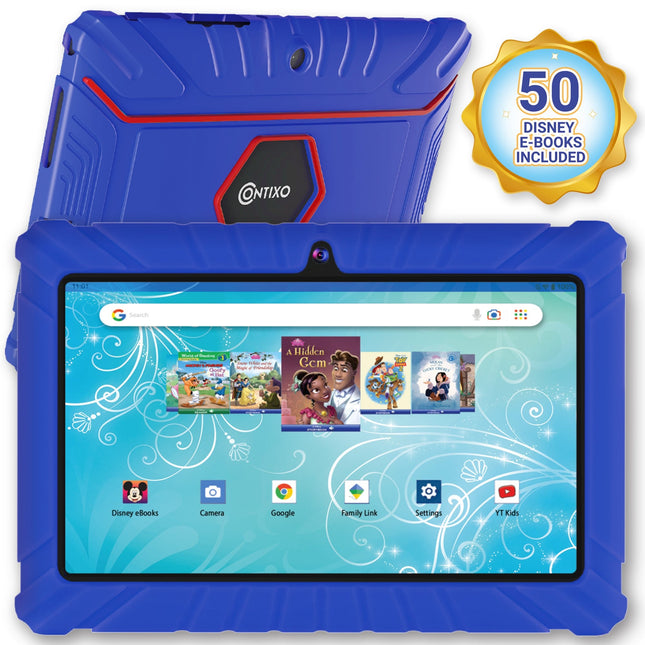 Contixo V8-2 Kids 7” Tablet - 50 Disney eBooks Included by Contixo