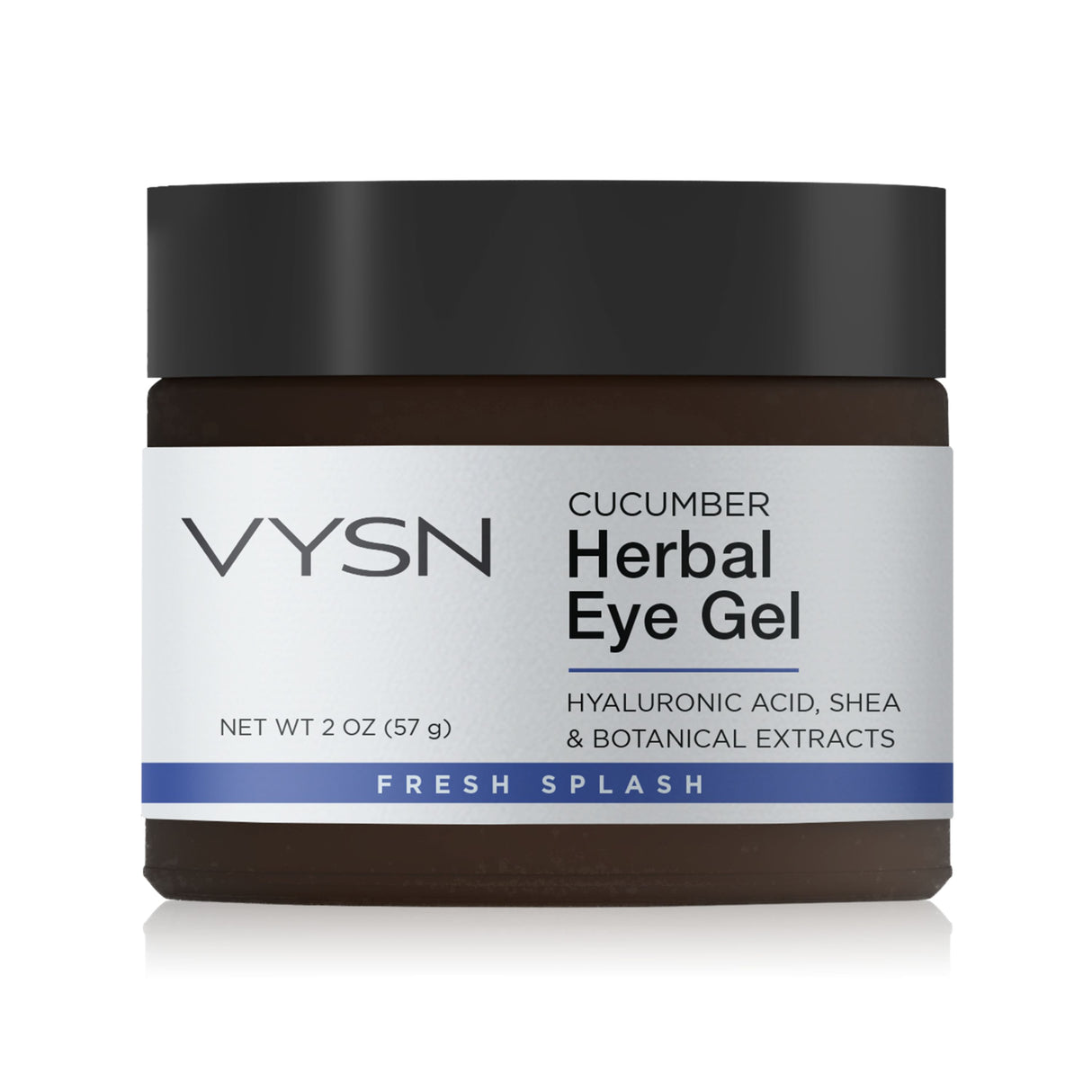 Cucumber Herbal Eye Gel - Hyaluronic Acid, Shea & Botanical Extracts -  2 oz