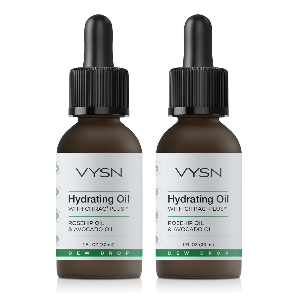 Hydrating Oil with CitraC³ Plus™ - Rosehip Oil & Avocado Oil - 2-Pack -  1 oz