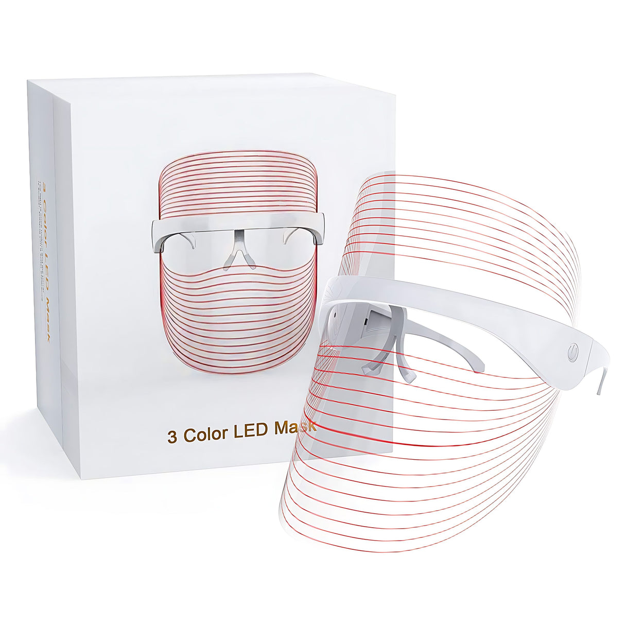 LumiMask 7 Color Radiance Portable Multi-Function LED Facial Beauty Mask