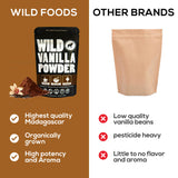 Vanilla Powder - Ground Whole Vanilla Beans by Wild Foods